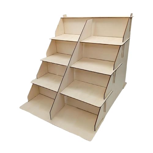 a aternee グリーティングカードディスプレイスタンド ポストカードホルダー ステッカー用多目的カードディスプレイラック