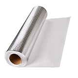 Toddmomy Autocollant Mural Cuisine Résistant Chaleur Étanche et Anti huile Protection Crédence Plan de Travail Autocollant Auto adhésif Haute Température pour Mur Lisse