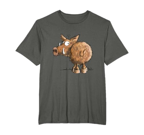 Drôle de Sanglier I Chasse I Cochon Sauvage Chasseurs T-Shirt