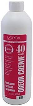 Loreal Oreor Creme 40 Volume Developer 16 Ounce (473ml) (3 Pack)