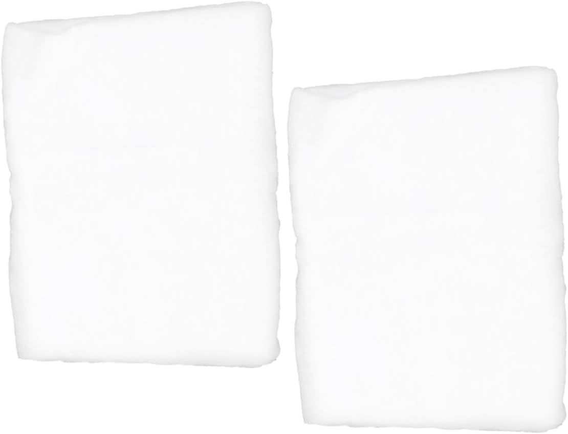 2pcs White Faux Snow Blanket 1.5x1m Thick Artificial Snow for Christmas Village Indoor Winter Scene Decoration Holiday Blanket for Home Party