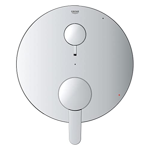 Grohe 29434000 Cosmopolitan Pressure Balance Valve Trim with 2-Way Diverter and Cartridge, Starlight Chrome