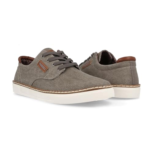 Chaussures décontractées pour homme Biure grises baskets basses tendance été