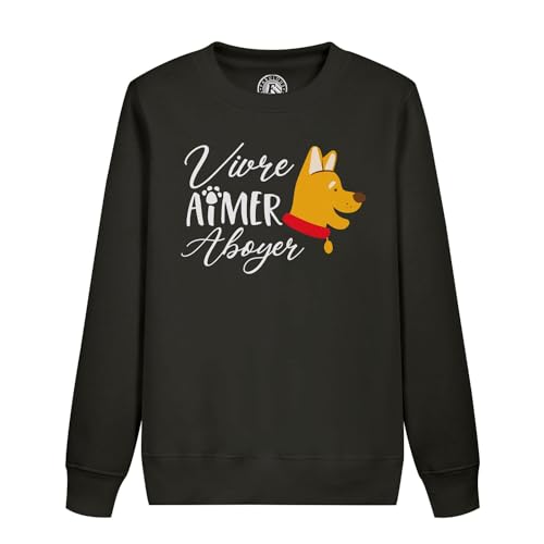 Sweatshirt enfant Vivre Aimer Aboyer pour sorties au parc