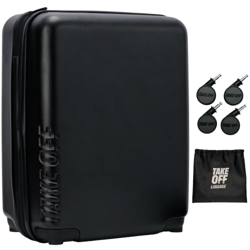 TAKE OFF Personal Item Suitcase 4.0 with Removable Wheels