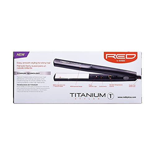 Plancha de Pelo de Titanio 1 pulg con Control de Temperatura miniatura 6