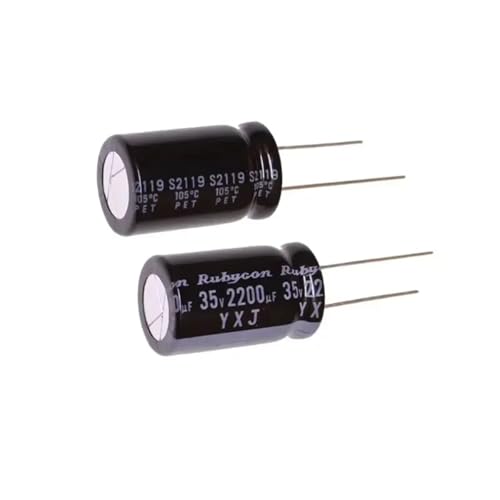 Condensateur 35V 2200uF electrolytique en aluminium pour stabiliser le courant 16x25mm