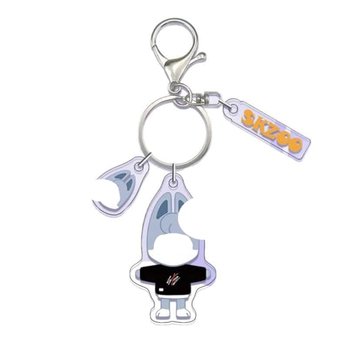 Llavero de dibujos animados Skzoo, Llavero de Straykids, Keychain Felix Kpop, Regalo...