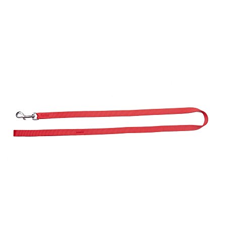 Dingo Red Leash Very Light Anti-Slip Material for Easy Dog Stop Strong and Durable 10087, 1 x 130 cm