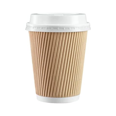 We Can Source It Ltd 200 x 12oz Kraft Paper Cups Cover