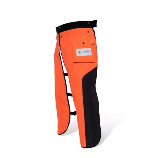 ZELARMAN Chainsaw Chaps Apron Wrap 8-layer for Men/Women Loggers Forest Workers Protective Chain Saw Pants Adjustable