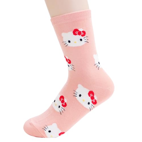 Image of Hello Cartoon Character Series Women and teen girls Licensed Socks Collection