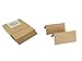 Produktbild 50 Tischkarten aus Naturkarton, 10 x 5 cm, 320 g/qm Kraftpapier, Platzkarten, Namenskarten, ideal für Hochzeiten, Geburtstage, Taufe, Familienfeiern, Trauerfeiern, Meetings, Präsentationen