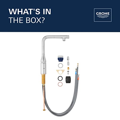 Grohe 31616000 Essence Smartcontrol Pull-Out Dual Spray Kitchen Faucet, Starlight Chrome #TOP7