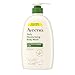 Aveeno Daily Moisturizing Body Wash for Women and Men for Dry & Sensitive Skin, Paraben, Soap & Dye-Free, Gentle Shower Cleanser, Dermatologist Recommended Brand, Lightly Scented, 33 Fl Oz