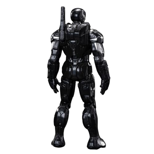 Image of ZD Toys Action Figure - 7 Inch War Machine, Interchangeable Parts & Stand, Premium Collectibles, Durable PVC Material, Ideal Gift for Collector & Fans, Ages 15+ Years