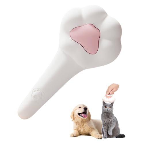 Spazzola per cani e gatti con pettine per la cura degli animali domestici, rimuove sottopelo e peli sciolti