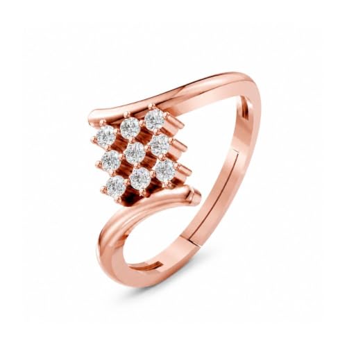 Image of Miss Highness 925 Pure Silver Statement Ring for Women |Minimal Design | Silver Jewellery With Authenticity Certificate | Gift for Girlfriend Wife | Daily Wear Ring