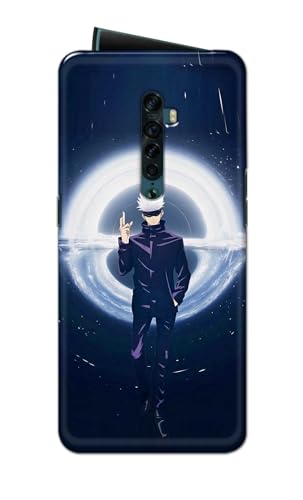 Image of Printed Hard Back Cover for Oppo Reno2 Back Cover (Popular Anime Character -J2) -190724(EA)