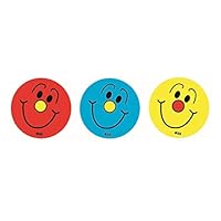 Sticker Solutions Motivational Reward Smiley Faces Stickers - Red/Blue/Yellow