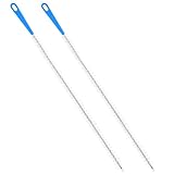 Yuanchu 2 PCS Abflussbürste, 60cm Abflussreiniger Reinigungsbürsten für Abwasserkanäle Schlauchbürste Abflussreiniger Spirale Abfluss Rohrreinigung für Kanalisation Küche Waschbecken Badewanne