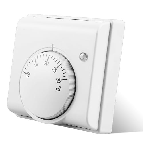 Termostato De Aire Acondicionado, Termostato Mecánico De Ambiente, Controlador De Temperatura, 220 V Termostato De Ambiente, Controlador De Termostato De Ahorro De Energía Con Teclas Claras, Para El