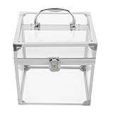 Utilisation polyvalente : servant à la fois d'unité de stockage de supports CD et de support d'affichage de vinyle, ce bac à disques avec poignée est idéal pour plusieurs formats, ce qui en fait une solution de stockage, une unité de stockage de disques vinyles, un support d'affichage de vinyle