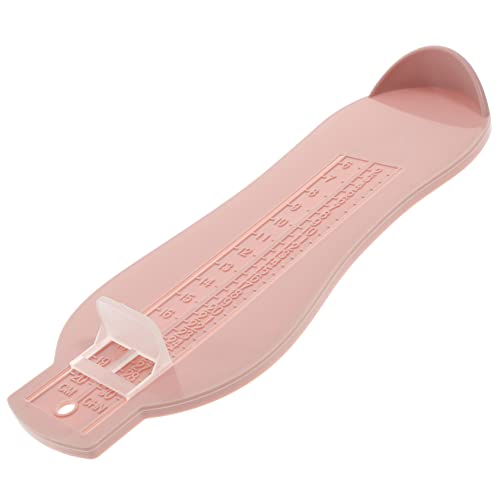 PACKOVE Medidor de Pies para Bebés y Rosa Herramienta Precisa para y de Calzado Portátil y Fácil de Usar para Compra Online y Elección de Zapatos