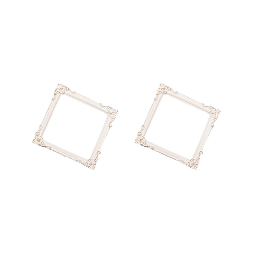 Amazon.co.jp: 2のセットヴィンテージスタイルフォトフレーム額縁