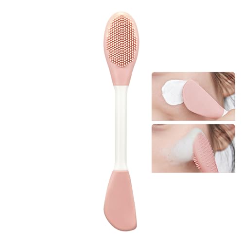Brosse De Nettoyage Pour Le Visage - Double Pointe Nettoyage Pores,Outil Profond avec Manche Ergonomique pour Utilisation Maison