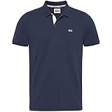 Tommy Jeans Playera Polo para Hombre Corte Ajustado
