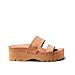 Reef Cushion Vista Higher Womens Platform Fashion Sandal, Arch Support, Ultra Soft Cushion Footbed, Natural Patent, 7.5
