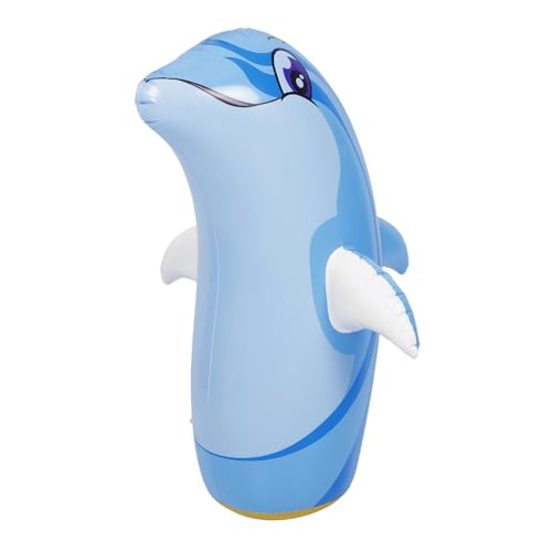 Jouet gonflable dauphin compact pour jeux extérieurs et aquatiques