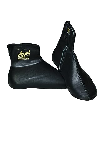 SABA INTERNATIONAL Leather Zipper Socks High Ankle Khuffs/Footwear.