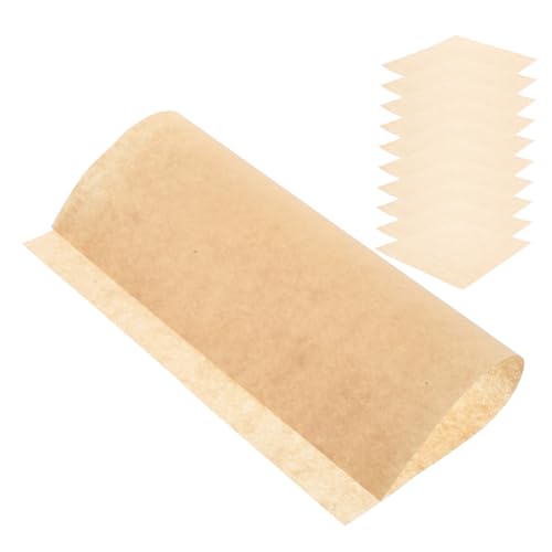 LALADEFIEE 500 Sheets Heat Resistant Oil-proof Paper Snack Papers for Pizza Fried Food Sandwiches