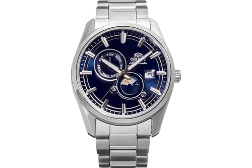 Image of Orient Stretto Day & Night | Automatic /Hand-Winding Automatic Movement | 41.5 mm Stainless Steel Contemporary Watch