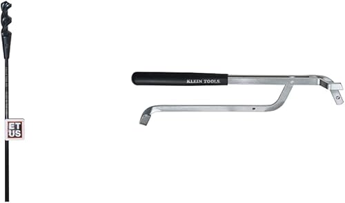 Eagle Tool Dirt Auger (3/4-Inch) + Klein Flex Bit Placement Tool