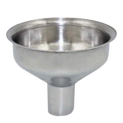 Baost 6Pc Stainless Steel Mini Funnels Hip Flasks Pot Wine Filler for Miniature Bottles Essential Oil Bottles Flasks DIY Lip Balms Makeup Fillers Random