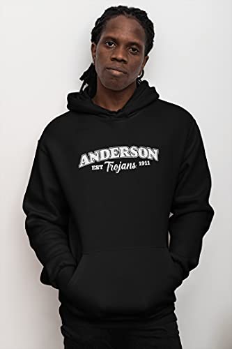 CreateMyTee | Anderson University Est 1911 Hooded Sweatshirt3