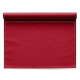 100% Algodón: Tejido natural sin costuras, con tacto textil y suave, y una gran absorción. El algodón aporta calidez y sensación de calidad a la mesa. Además, es un tejido muy resistente y protegerá la mesa o el mantel de arañazos.