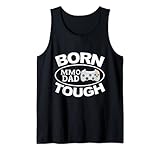 Born Dad Tough Casual Funny Designs