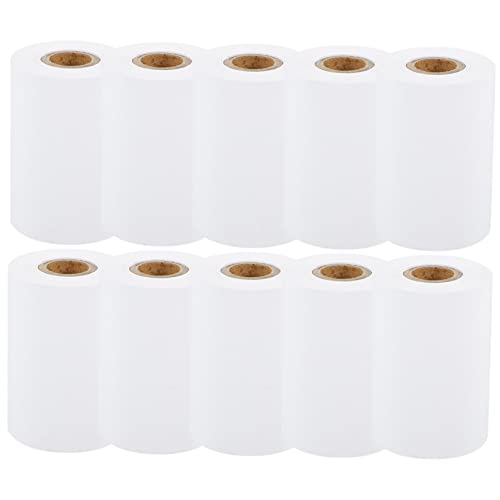 HOODANCOS Printable Paper Rolls 10 Pack 57x40mm Thermal Receipt Paper for Restaurant Hotel Bank