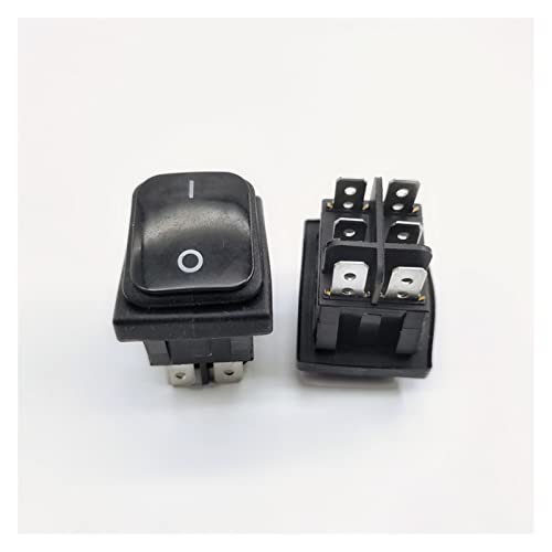 Interrupteur d'alimentation à bascule KCD4 DPST 20A 125V commutateur étanche 12V