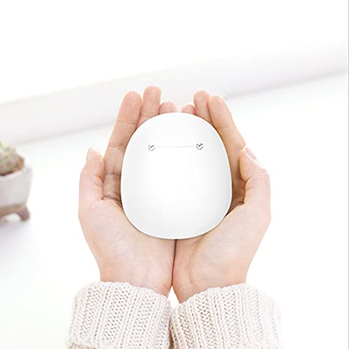 Chauffage électrique portatif 4000mAh blanc en ABS pour la maison et le bureau