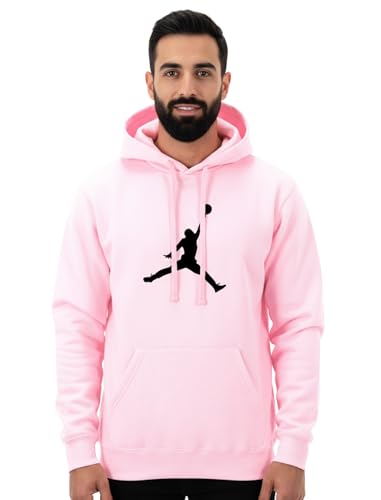 Image of BAGHADBILLO Men's & Women's Cotton Sweatshirt Hoodies with Pockets Solid Pattern Long Sleeves Hooded Neck Regular Fit and Standard Length