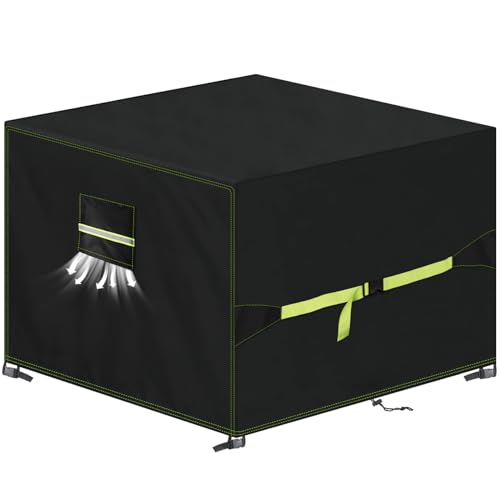 VDISRR Funda Mesa Exterior Impermeable 150x150x75cm