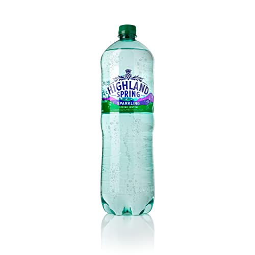 Highland Spring Sparkling Water, 6 x 1 Litre