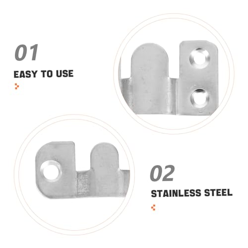 Supports encastrés solides pour sécuriser et suspendre des objets lourds au mur