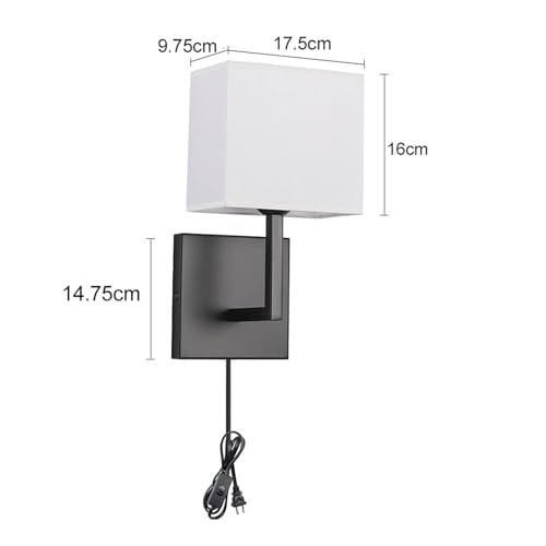 Aplique de pared interior minimalista en acabado blanco con acabados de alta resistencia 4