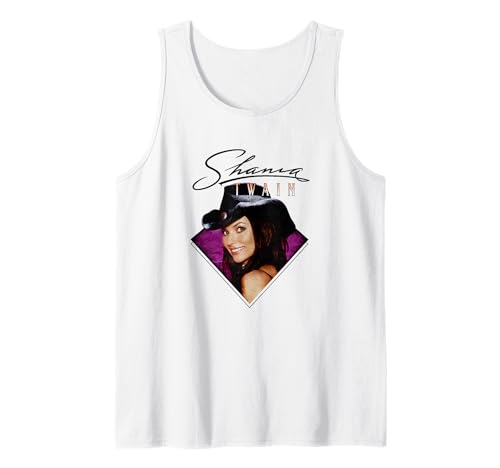 Official Shania Twain Purple Photo Tank Top